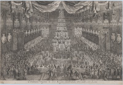 Kaarle XI:n kruunajaiset, Tukholma tekijältä Georg Christoph II Eimmart