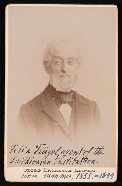 Felix Flugelin muotokuva 1820-1904, 1894. tekijältä Georg Conrad Adolph Brokesch