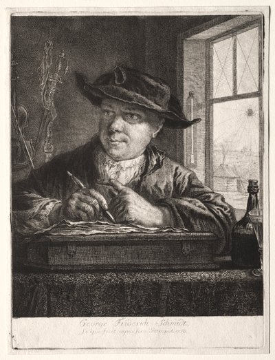 Omakuva tekijältä Georg Friedrich Schmidt