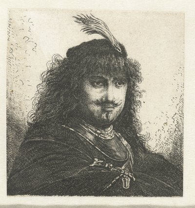 Omakuva (?) umpinainen lippalakki ja madallettu sapeli tekijältä Georg Leopold Hertel
