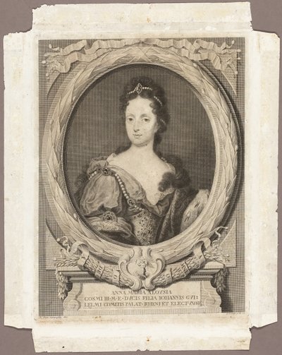 Anna Maria Luisa tekijältä Georg Martin Preissler
