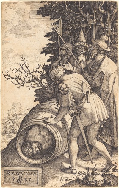 Attilius Regulus tekijältä Georg Pencz