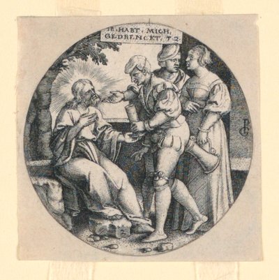 Kristus puutarhassa tekijältä Georg Pencz