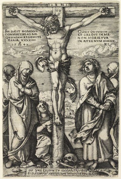 Ristiinnaulitseminen tekijältä Georg Pencz