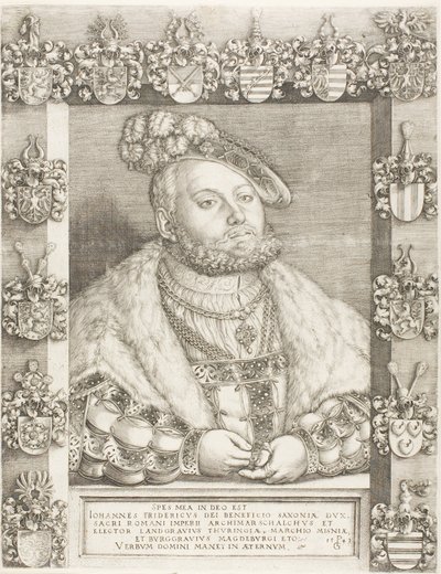 Ruumisruhtinas John Frederick Saksin suurmielinen tekijältä Georg Pencz