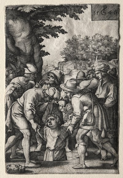 Joseph laskettiin kaivoon tekijältä Georg Pencz