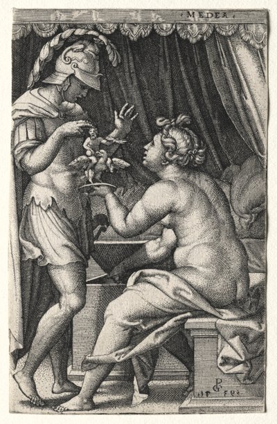 Medea ja Jason tekijältä Georg Pencz