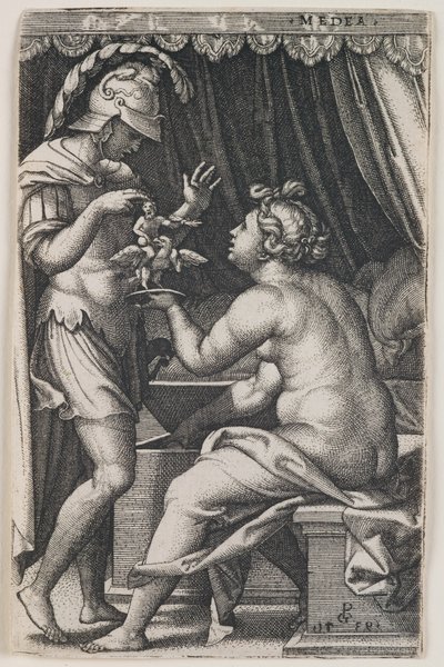 Medeia ja Jason tekijältä Georg Pencz