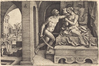 Tarquin ja Lucretia tekijältä Georg Pencz