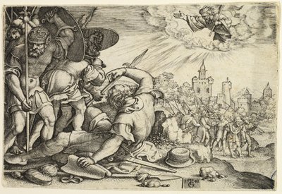 Pyhän Paavalin kääntymys tekijältä Georg Pencz