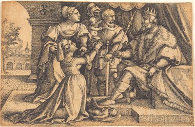 Salomon tuomio tekijältä Georg Pencz