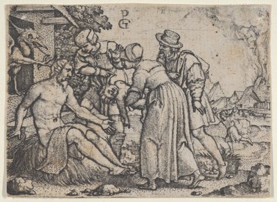 Jobin vaino. tekijältä Georg Pencz