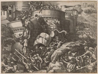 Karthagon piiritys tekijältä Georg Pencz