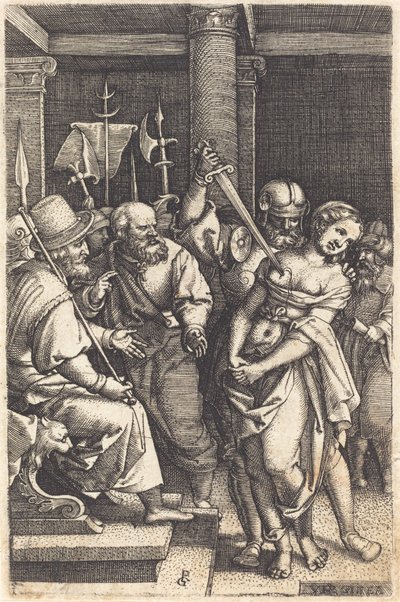 Virginius tappaa tyttärensä tekijältä Georg Pencz
