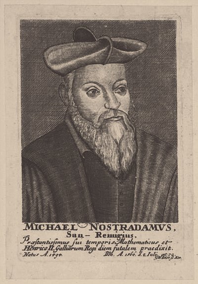 Michel de Nostredame 1503-1566 tekijältä Georg Wolfgang Knorr