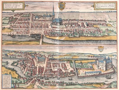 Husum, Saksa, kuva tekijältä Georg Braun und Franz Hogenberg