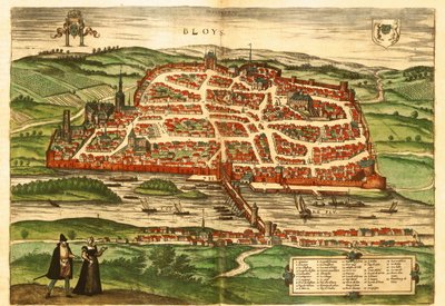 Blois tekijältä Georg and Hogenberg Franz (1535 90) Braun