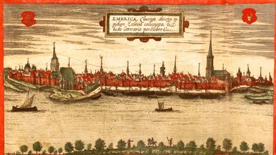 Emmerich, Embrica von Georg and Hogenberg Franz (1535-90) Braun