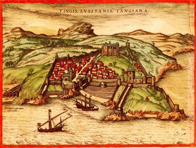 Tanger, Marokko tekijältä Georg and Hogenberg Franz (1535 90) Braun