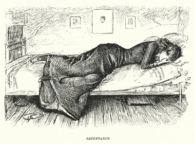 George du Maurierin kuvitus Trilbylle (kaiverrus) tekijältä George (after) Du Maurier