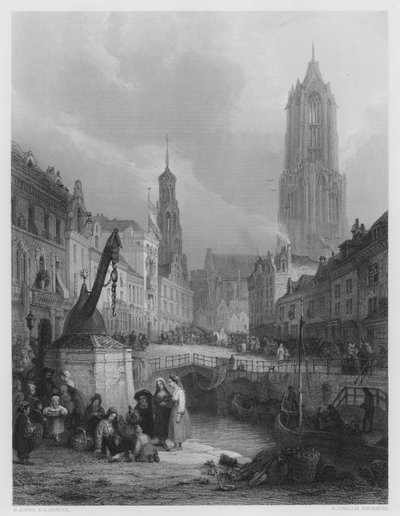 Utrecht, Vernon Galleryn kuvasta (kaiverrus) tekijältä George (after) Jones