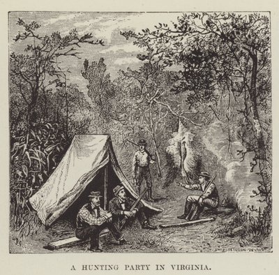 Metsästysjuhlat Virginiassa tekijältä George Augustus Sala