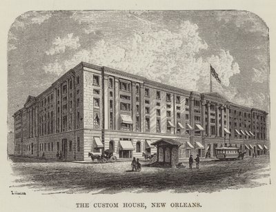 Custom House, New Orleans tekijältä George Augustus Sala