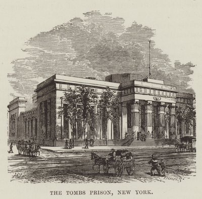 Tombs Prison, New York tekijältä George Augustus Sala