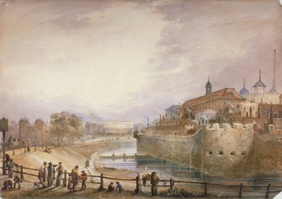 Lontoon Tower, vuonna 1840 tekijältä George B Campion