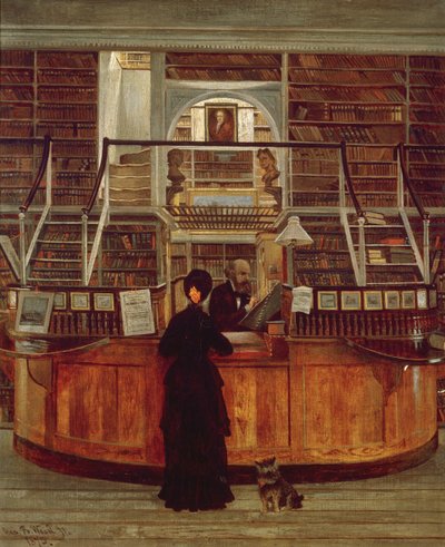 Philadelphian kirjasto, 1875 tekijältä George Bacon Wood