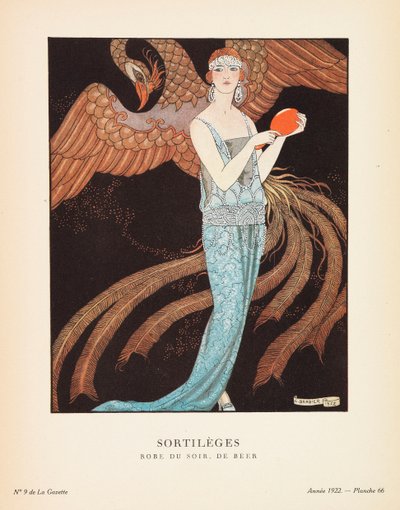 Gazette du Bon Ton, 1922. tekijältä George Barbier