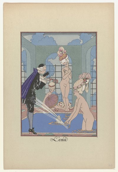 Kuukausien seppele, 1917-1920: Vesi tekijältä George Barbier