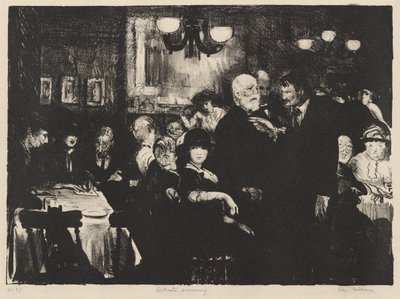 Taiteilijoiden ilta tekijältä George Bellows