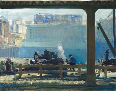 Sininen aamu tekijältä George Bellows