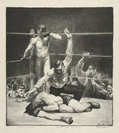 Laskettu ulos, Ensimmäinen kivi tekijältä George Bellows