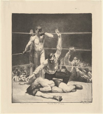 Laskettu, ensimmäinen kivi tekijältä George Bellows