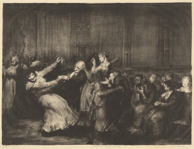 Tanssi hullukodissa tekijältä George Bellows