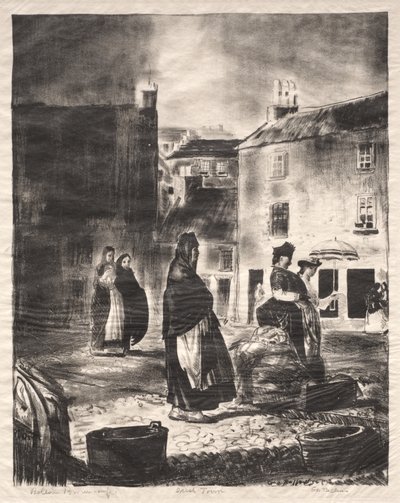 Irlantilainen kaupunki tekijältä George Bellows