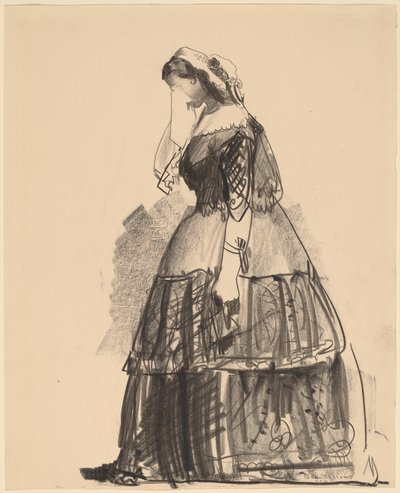 Lady of 1860 - Näyttelijä tekijältä George Bellows