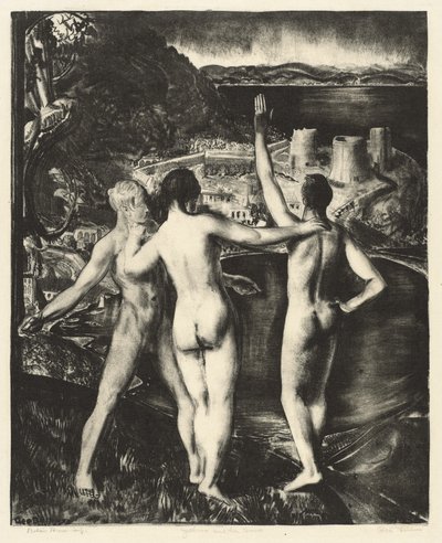 Lychnis ja hänen poikansa tekijältä George Bellows