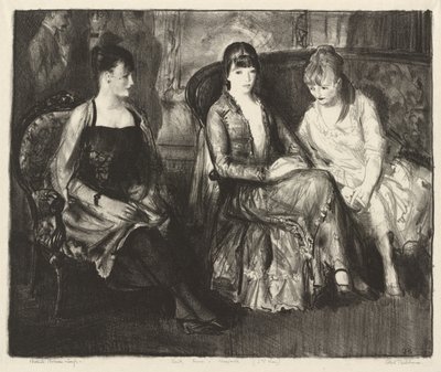 Marjorie, Emma ja Elsie, Toinen kivi tekijältä George Bellows