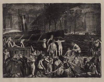 Splinter Beach tekijältä George Bellows
