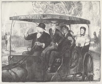 Sunnuntai 1897 tekijältä George Bellows