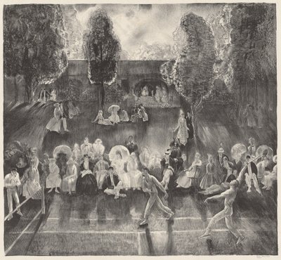 Tennis tekijältä George Bellows