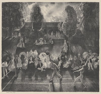 Tennis tekijältä George Bellows
