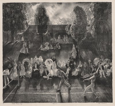 Tennis tekijältä George Bellows