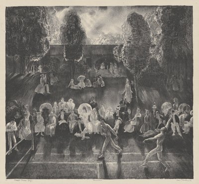 Tennis tekijältä George Bellows