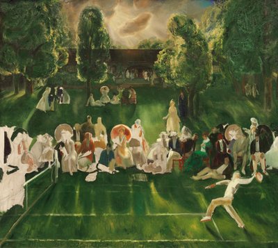 Tennis Turnaus tekijältä George Bellows