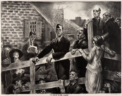 Vetoomus kansalle tekijältä George Bellows