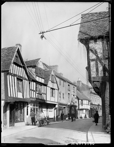Friar Street, Worcester, Worcestershire, 1942. tekijältä George Bernard Mason